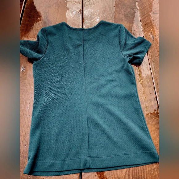 #044 The Limited XS Dressy Emerald Green Shirt - Picture 9 of 9